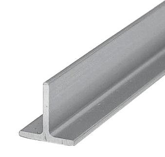 Тавр алюминиевый 50х25х2,5 мм 3 м