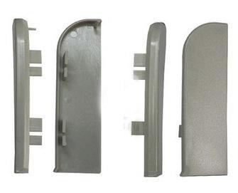 Окончание для плинтуса ПТ-80 PVC (комплект)