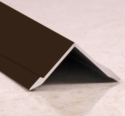 Алюминиевый уголок 21х21 мм ПВ21х21 внутренний бронза матовая 2,7 м