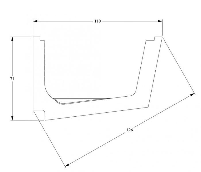 Профиль для подсветки Orac Decor Purotouch C357 2 м