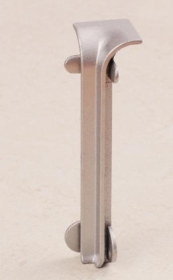 Уголок внутренний для напольного плинтуса ПЛ-70 Серебро матовое