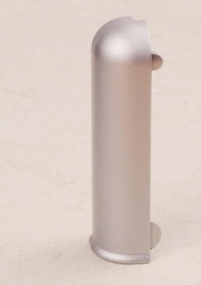 Уголок наружний для напольного плинтуса ПЛ-70 Серебро матовое