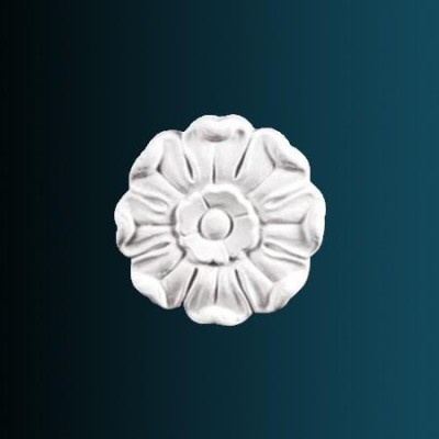 Декоративный орнамент Перфект G2042 100х100х18 мм белый полиуретан