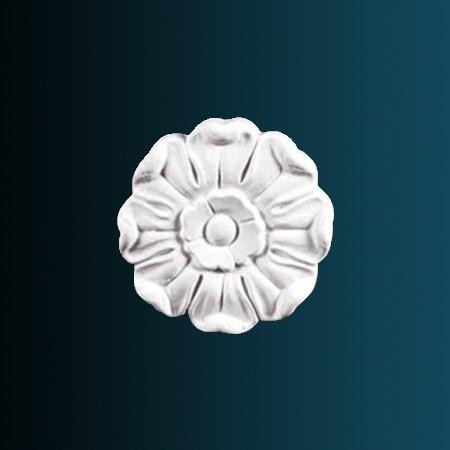 Декоративный орнамент Перфект G2042 100х100х18 мм белый полиуретан