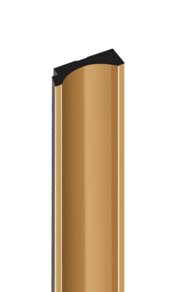 Финишный молдинг для панелей HiWood LF139B G365 бежевый 12х34 мм 2,7 м