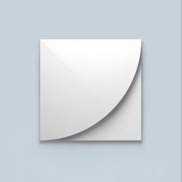 Декоративная стеновая панель 3D NMC CURVE 6 380х380 мм