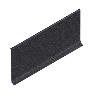 Плинтус для пола из алюминия 80 мм NEEXY AKBD80-SBL муар черный 2.5 м