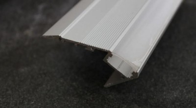 Профиль под светодиодную ленту ПС-5528 Серебро матовое 2,5 м