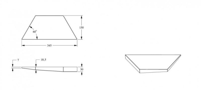 Стеновая панель 3D Orac Decor Purotouch W101 150х345 мм