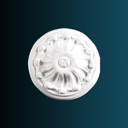 Декоративный орнамент Перфект G2044 150х150х40 мм белый полиуретан