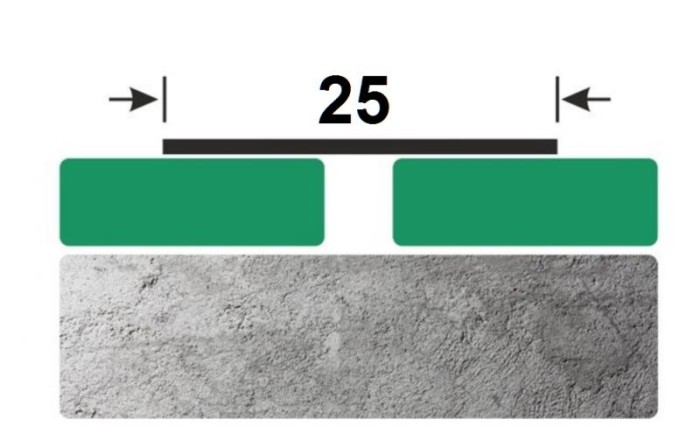 Стальная полоса 25 мм FB 25 BP черная полированная 3 м