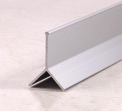 Профиль Y-образный 10 мм (мерседес) из алюминия ПО-97 Серебро матовое 2,7 м