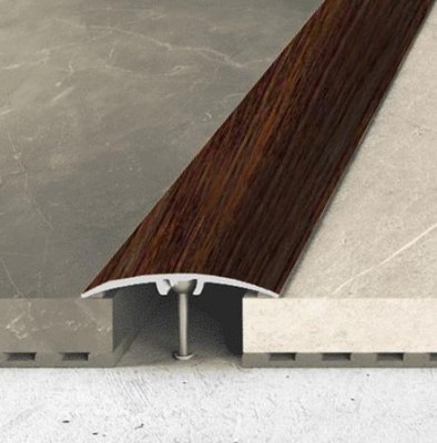 Алюминиевый порог одноуровневый 32 мм Effector A-66 3101 Каштан Японский 2,7 м