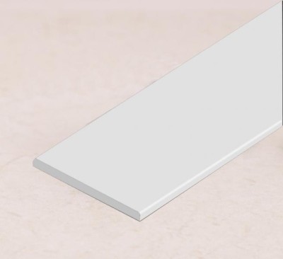 Алюминиевая полоса 15 мм белая матовая 2 мм толщина полосы 3м