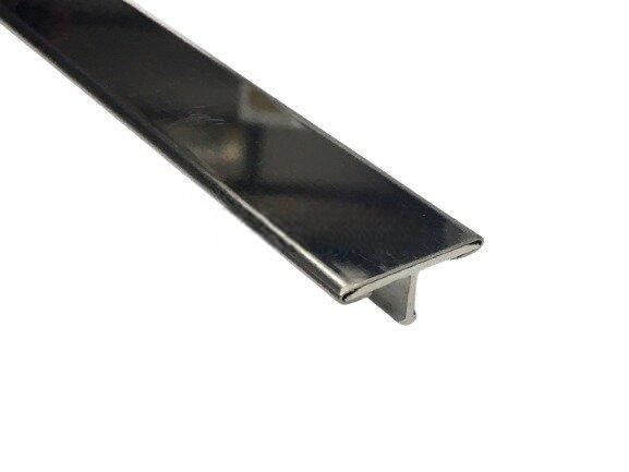 Стальной Т-образный профиль 20 мм ТА-20 полированный 2.7 м