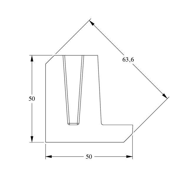 Профиль для подсветки Orac Decor Purotouch C380 2 м