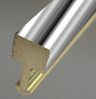 Разделительная вставка из латуни ЛПТ-05 Хром полированный 2,7 м