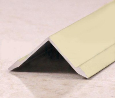 Внутренний угловой порог алюминиевый 21х21 мм ПО-21х21 Бронза матовая 2,7 м