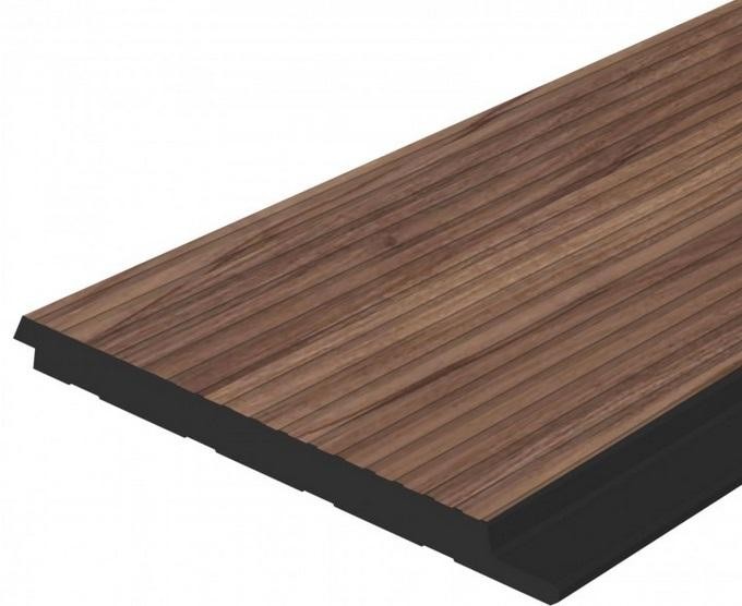 Отделочная панель 120х12 мм Hiwood LV127L BR396 под дерево 2,7м