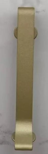 Алюминиевый соединитель для плинтуса Евротрим L-40 золото