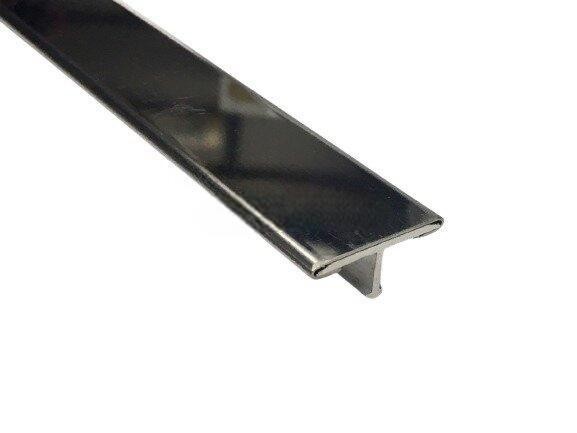 Стальной Т-образный профиль 15 мм ТА-15 полированный 2.7 м