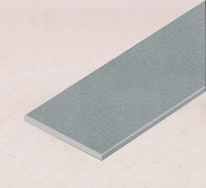 Алюминиевая полоса 15 мм серебристый муар 1,6 мм толщина полосы 3м