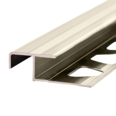 Алюминиевый Z-профиль угловой ПО-183 бронза светлая глянец 2,7 м