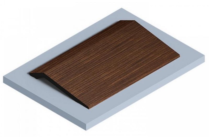 Отделочная панель 116х17,5 мм Hiwood LV141 BR396 под дерево 2,7м