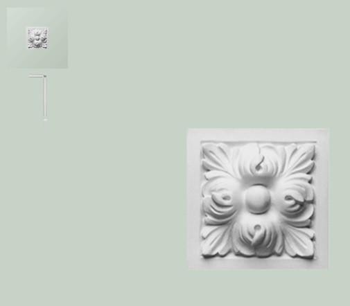 Элемент декора Orac Decor Duropolymer D210 96х96 мм