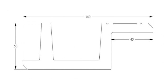 Профиль для подсветки Orac Decor Purotouch C383 2 м