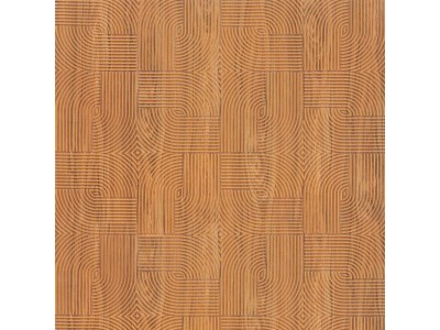 Декоративная стеновая панель 3D 600х4х3000 мм HiWood Maximum DM625 BR72 с рельефным узором