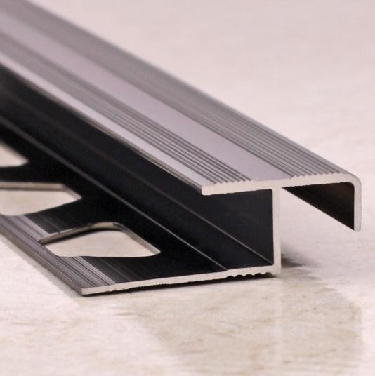 Алюминиевый Z-профиль угловой ПО-183 бронза глянец 2,7 м