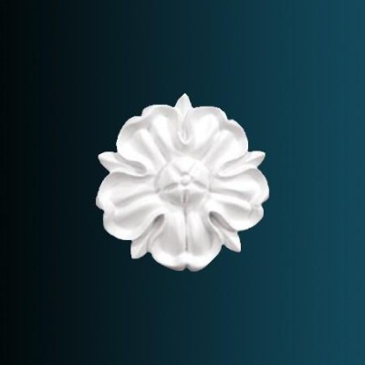 Декоративный орнамент Перфект G2053 65х65х15 мм белый полиуретан