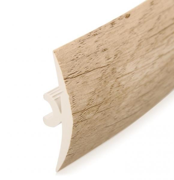 Гибкий порог ПВХ 40 мм Cezar Flex Line 105 Клён горный 12 м