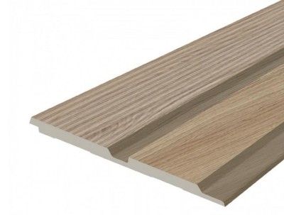 Отделочная панель 120х12 мм Hiwood LV123 BR417 под дерево 2,7м