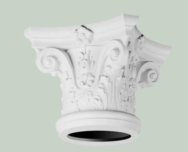 Колонна капитель Orac Decor Duropolymer K1122 360х360 мм
