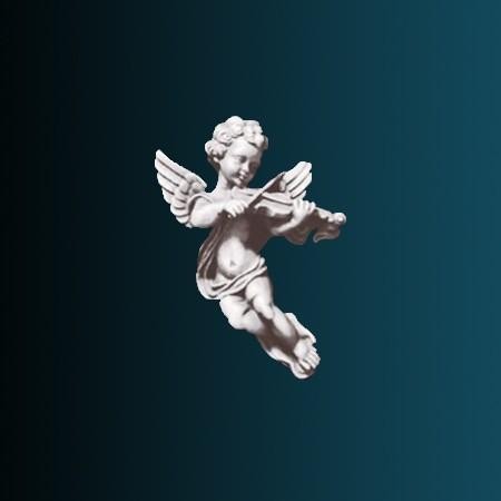 Декоративный орнамент Перфект G2345L 400х200х50 мм белый полиуретан