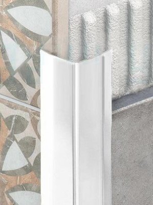 Алюминиевый уголок 10х10 мм ПН-10х10 Белый 2,7 м