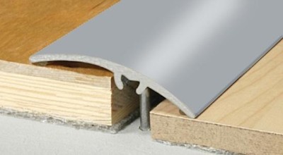 Порог алюминиевый скрытый крепеж 50 мм Effector A-65 01 Серебро 2,7 м