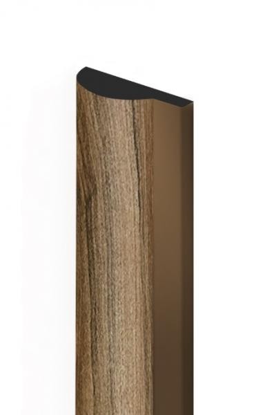 Финишный молдинг для панелей HiWood LF140A BR495 под дерево 12х36 мм 2,7 м