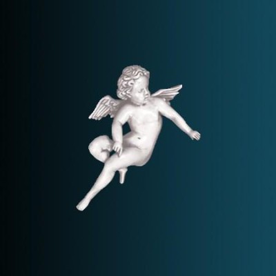 Декоративный орнамент Перфект G2346L 400х200х50 мм белый полиуретан