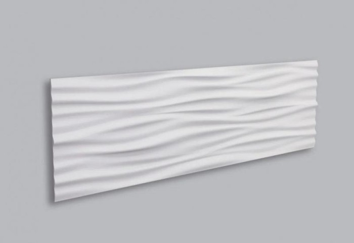 Декоративная стеновая панель 3D NMC Струящийся LIQUID 1135х380 мм