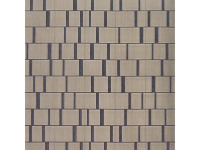 Декоративная стеновая панель 3D 600х4х3000 мм HiWood Maximum DM626 BK8 с рельефным узором