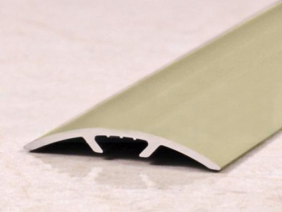 Одноуровневый алюминиевый порог 30 мм ПО-31 Бронза матовая 2,7 м