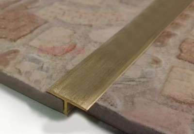 Латунный профиль Т-образный  26 мм Progress PCROS 269 латунь шлифованная 2,7 м