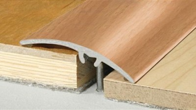 Порог алюминиевый скрытый крепеж 50 мм Effector A-65 08 Бук 2,7 м