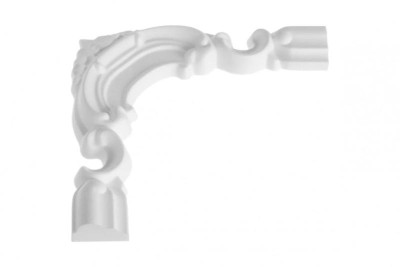 Угловой элемент для молдингов NMC WL1-C3 200х200 Wallstyl комплект 4шт