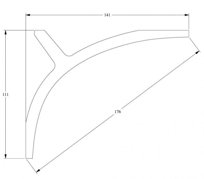 Потолочный плинтус Orac Decor Purotouch C991 2 м