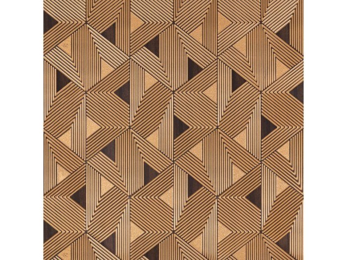 Декоративная стеновая панель 3D 600х4х3000 мм HiWood Maximum DM629 BR55 с рельефным узором