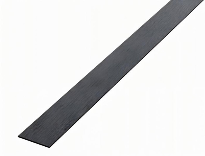 Стальная полоса 40 мм FB 40 BS черная сатинированная 3 м